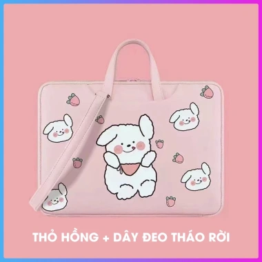 Túi xách Laptop PU chống nước, sốc, dây đeo vai - 13.3/14/15.6 inch, 169.900đ 5
