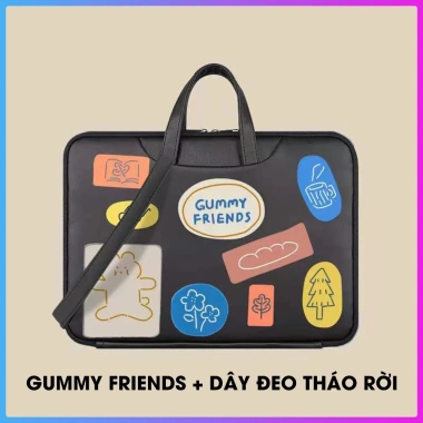Túi xách Laptop PU chống nước, sốc, dây đeo vai - 13.3/14/15.6 inch, 169.900đ 6