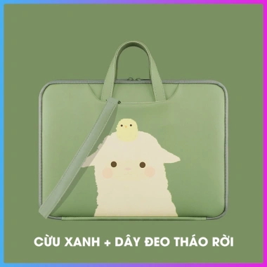 Túi xách Laptop PU chống nước, sốc, dây đeo vai - 13.3/14/15.6 inch, 169.900đ 8