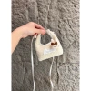 Túi Xách Lông Xù Thỏ Nơ Siêu Cute - Đeo Chéo Bông Mềm 59k (Nâu/Be/Hồng/Trắng) 6