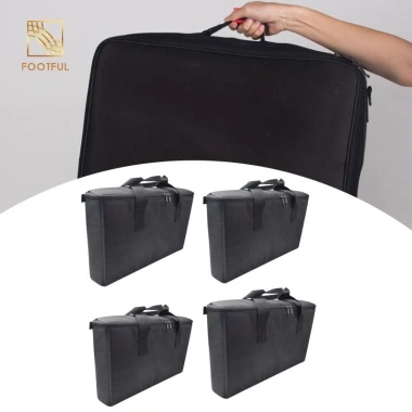 Túi xách máy tính cặp du lịch dày chống sốc, lưu trữ màn hình, bàn phím, cáp chuột - 530.280 VND