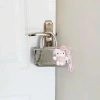 Túi xách mini bé gái dáng hộp da bóng kèm charm gấu, túi đeo chéo Tết 85k 7