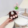 Túi Xách Mini Nữ Bé Gái Họa Tiết Chấm Bi và Hoa, Khóa Kim Loại, Lông Móc YT99 Giá Ưu Đãi 79.000₫ 8