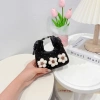 Túi Xách Mini Nữ Bé Gái Họa Tiết Chấm Bi và Hoa, Khóa Kim Loại, Lông Móc YT99 Giá Ưu Đãi 79.000₫ 10