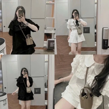 Túi xách mini nữ da trơn LK589 - Đeo chéo, cầm tay, hai quai, chỉ 89.900₫