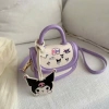 Túi xách mini nữ Kuromi cầm tay đeo chéo thời trang, kèm tag cho mẹ và bé - chỉ 89.000₫ 8