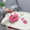 Túi xách mini tết trẻ em dáng xách tay, dây đeo chéo da sần cho bé gái TXN375 giá 79.000đ 4