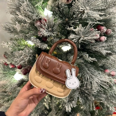 Túi Xách Mini Thỏ TL Size 10 Dành Cho Nữ và Bé Gái Đi Tiệc Dạo Phố Café Giá 139k 4
