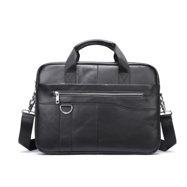 Túi xách nam công sở da bò thật 15,6 inch cao cấp, giảm giá 1,190,000₫