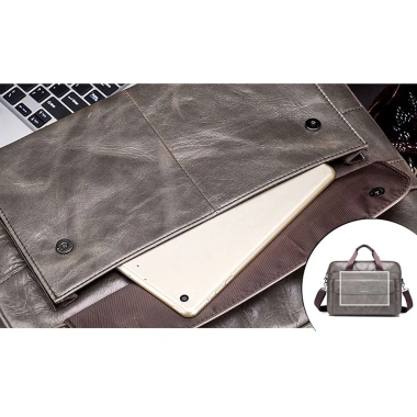 Túi xách nam công sở da bò thật BEEGEE CCS5.513 - Sang trọng, giá ưu đãi 836k