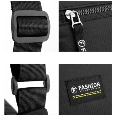 Túi xách NAMSHEVA Đeo chéo du lịch Nylon, dây kéo, hình vuông, Unisex