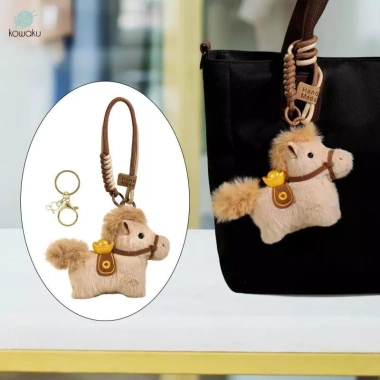 Túi xách ngựa Charm, thú nhồi bông, mặt dây chuyền móc khóa - Giảm 18% Tết 9