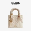 Túi Xách Nữ BAGIN Dáng Vuông Da Trơn Bóng - Tặng Khăn Lụa & Móc Treo, 379.000 VND 10
