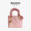 Túi Xách Nữ BAGIN Dáng Vuông Da Trơn Bóng - Tặng Khăn Lụa & Móc Treo, 379.000 VND 11