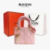 Túi Xách Nữ BAGIN Dáng Vuông Da Trơn Bóng - Tặng Khăn Lụa & Móc Treo, 379.000 VND 16