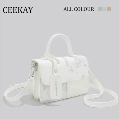 Túi xách nữ CEEKAY da trơn cầm tay, đeo chéo, thời trang thanh lịch, quà tặng người yêu 7
