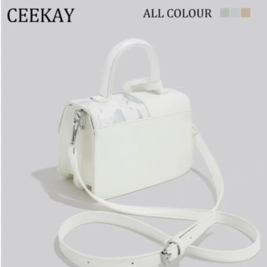 Túi xách nữ CEEKAY da trơn cầm tay, đeo chéo, thời trang thanh lịch, quà tặng người yêu 8