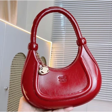 Túi Xách Nữ CHI O Dáng Thuyền Gân 22cm - Sang Chảnh, Giá 109k (Giá gốc 141,7k) 2