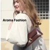 Túi xách nữ công sở AROMA FASHION da trơn kẹp nách, khoác vai thời trang Hàn Quốc cao cấp, giảm giá 22% 5