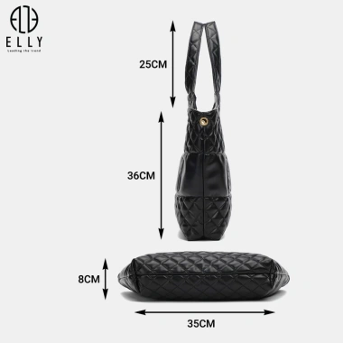 Túi xách nữ công sở cỡ lớn ELLY EL316 - Thời trang, giảm giá chỉ 1,189,150 VND 2
