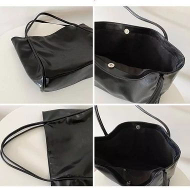 Túi xách nữ công sở da mịn HTN302 – Tote A4, laptop, giảm còn 58.000₫