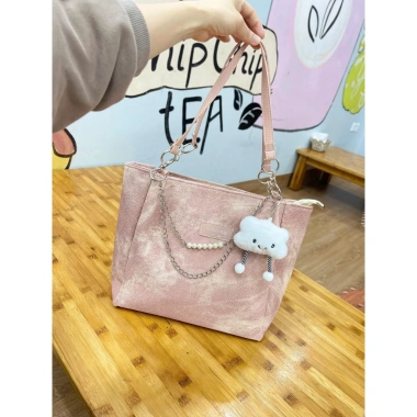 Túi xách nữ công sở đeo vai, tote xích mây Basic Như Store – 71.000₫ 9