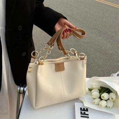 Túi xách nữ công sở Hàn Quốc da trơn size to TOTE08 - Giá chỉ 89.000₫ 2