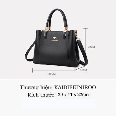 Túi xách nữ công sở Hàn Quốc Kaidifeiniroo KD47 Đeo vai và đeo chéo đẹp cao cấp giảm giá 485k