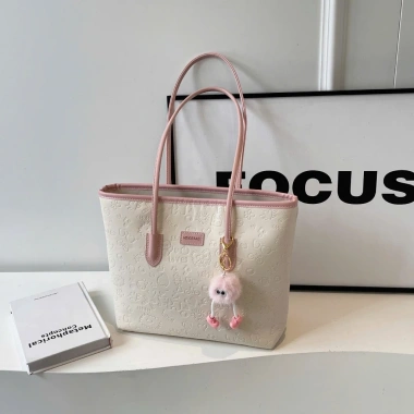 Túi xách nữ công sở PAMOLI TDC375 - Tote đeo chéo, kẹp nách, kèm gấu, giá 90k 2