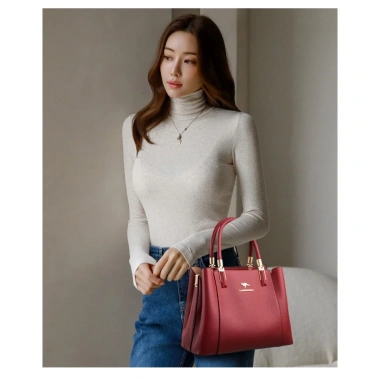 Túi Xách Nữ Công Sở Quảng Châu VIP118 Cao Cấp 29cm - Quà Tặng Sinh Nhật Độc Đáo