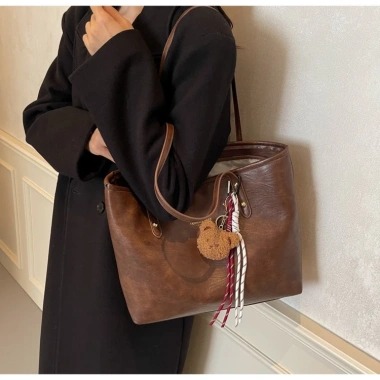 Túi xách nữ công sở size to da khoá kéo, vừa A4, phong cách Hàn Quốc 88store - 179.000đ 4