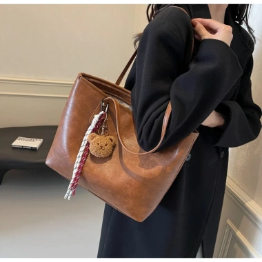 Túi xách nữ công sở size to da khoá kéo, vừa A4, phong cách Hàn Quốc 88store - 179.000đ 7