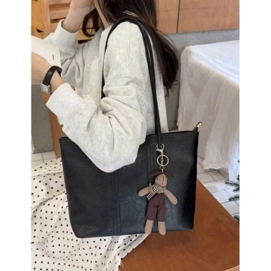 Túi xách nữ công sở thời trang, đựng A4, tote cao, tặng móc khóa M494 – chỉ 83.900₫
