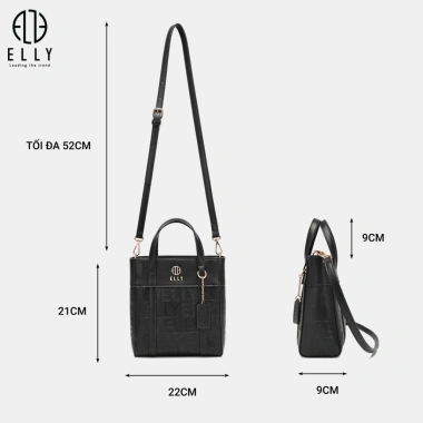 Túi xách nữ công sở thời trang ELLY EL297 giảm giá 1.199k, sang trọng, đa năng 5