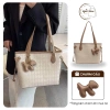 Túi xách nữ công sở tote da mềm size 38 cao cấp, đựng laptop - Giá chỉ 72.000 VND