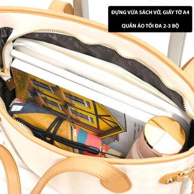 Túi xách nữ công sở tote da mềm size 38 cao cấp, đựng laptop - Giá chỉ 72.000 VND 7