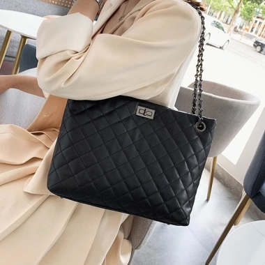 Túi xách nữ công sở tote da PU cao cấp ô trám thời trang Hàn Quốc - Giá rẻ 135k 8