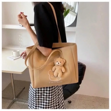 Túi Xách Nữ Công Sở Tote Da PU Đựng A4 Đeo Vai Kẹp Nách Giá 69.000₫ 5