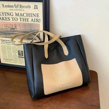 Túi Xách Nữ Công Sở Tote Da PU Đựng A4 Đeo Vai Kẹp Nách Giá 69.000₫ 9
