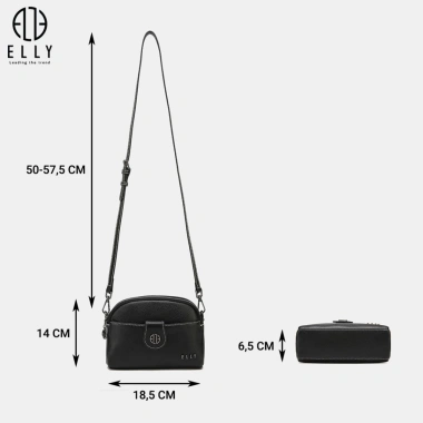 Túi xách nữ Crossbody da thật ELLY ET144 - Sang trọng, tiện lợi, giá 1.439.200₫ 4