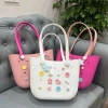 Túi Xách Nữ Cute Kèm Charm Nhẹ Chống Nước - Phù Hợp Đi Biển, Dạo Phố, Cafe, Chụp Ảnh - Giá 139k (Giảm từ 179k) 2
