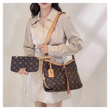 Túi xách nữ da cao cấp đeo vai/chéo kèm ví mini 2 size 25-30 NA130 - Giá chỉ 99k