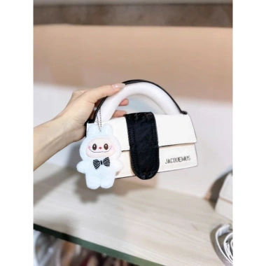 Túi xách nữ da nhung 20cm đeo chéo, vai, tay sang chảnh, móc treo Hottrend HTM75 - 93.000₫