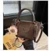 Túi Xách Nữ Da PU Cao Cấp Charm Gấu Bông Tay Nắp Gập Thời Trang DK017 Giá 74.900₫ 9