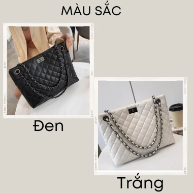 Túi xách nữ da PU cao cấp đeo chéo 31cm HTM198 công sở đi học giảm giá 3