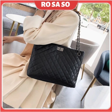 Túi xách nữ da PU cao cấp ROSASO TX03 31cm - Đeo chéo, đeo vai, giá chỉ 185.000₫