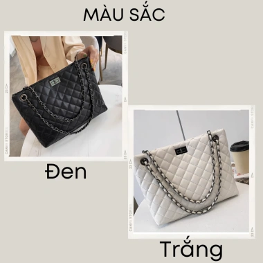 Túi xách nữ da PU cao cấp ROSASO TX03 31cm - Đeo chéo, đeo vai, giá chỉ 185.000₫