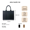 Túi xách nữ da PU vuông size 35 lịch sự, phù hợp laptop 14inch - Giá 499k 2