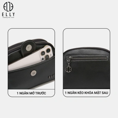 Túi xách nữ da thật cao cấp ELLY ET144 – Giá ưu đãi 1.439.200₫, thiết kế thời trang 5