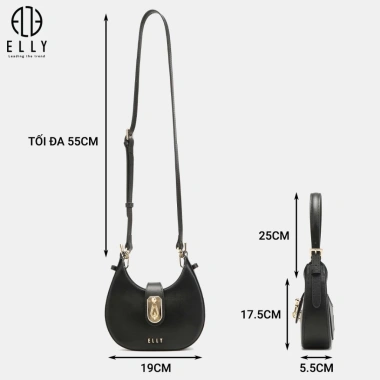 Túi xách nữ da thật cao cấp ELLY ET172 - Giá giảm 1.819.350₫, sang trọng, bền bỉ